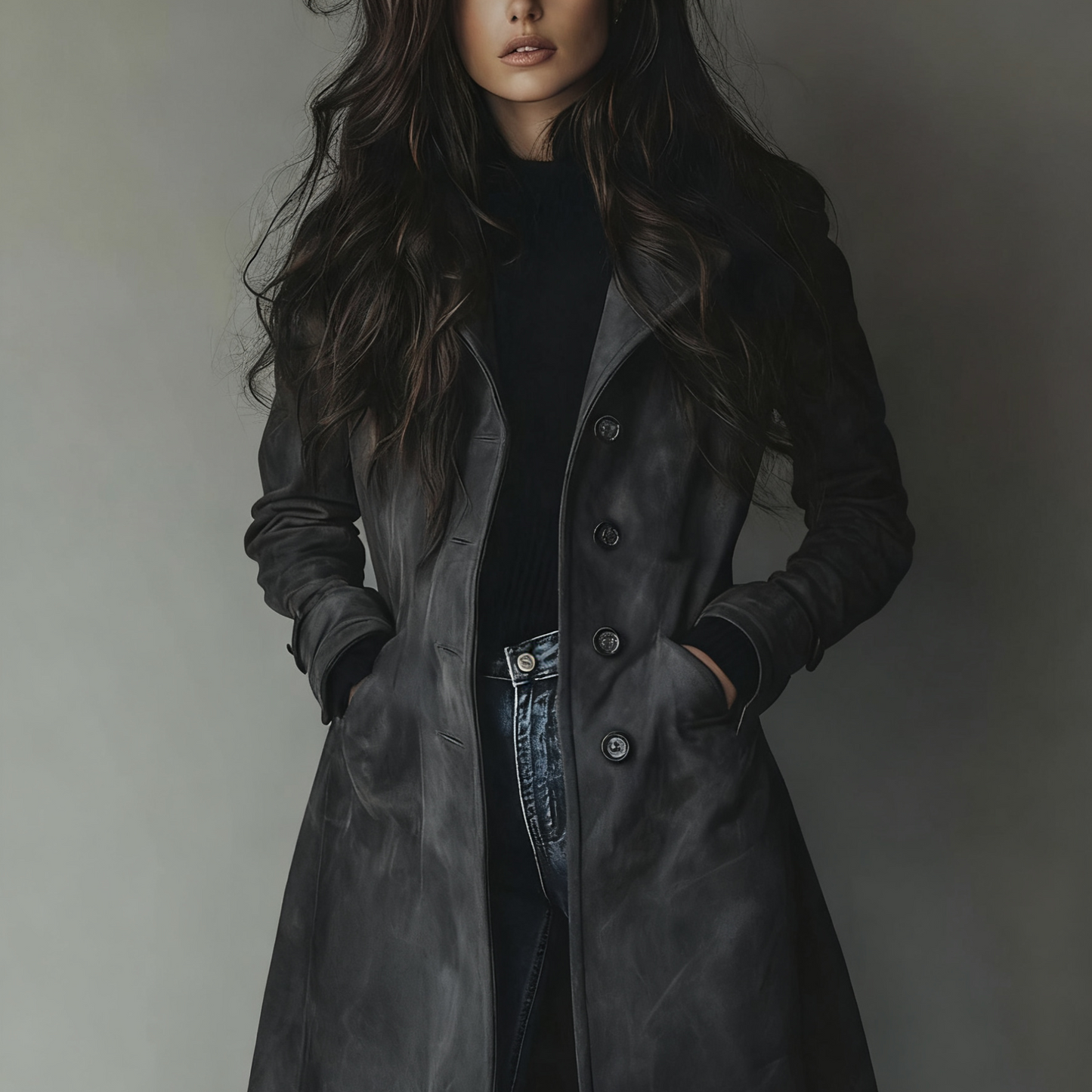 Juliette | Trench en Suédine