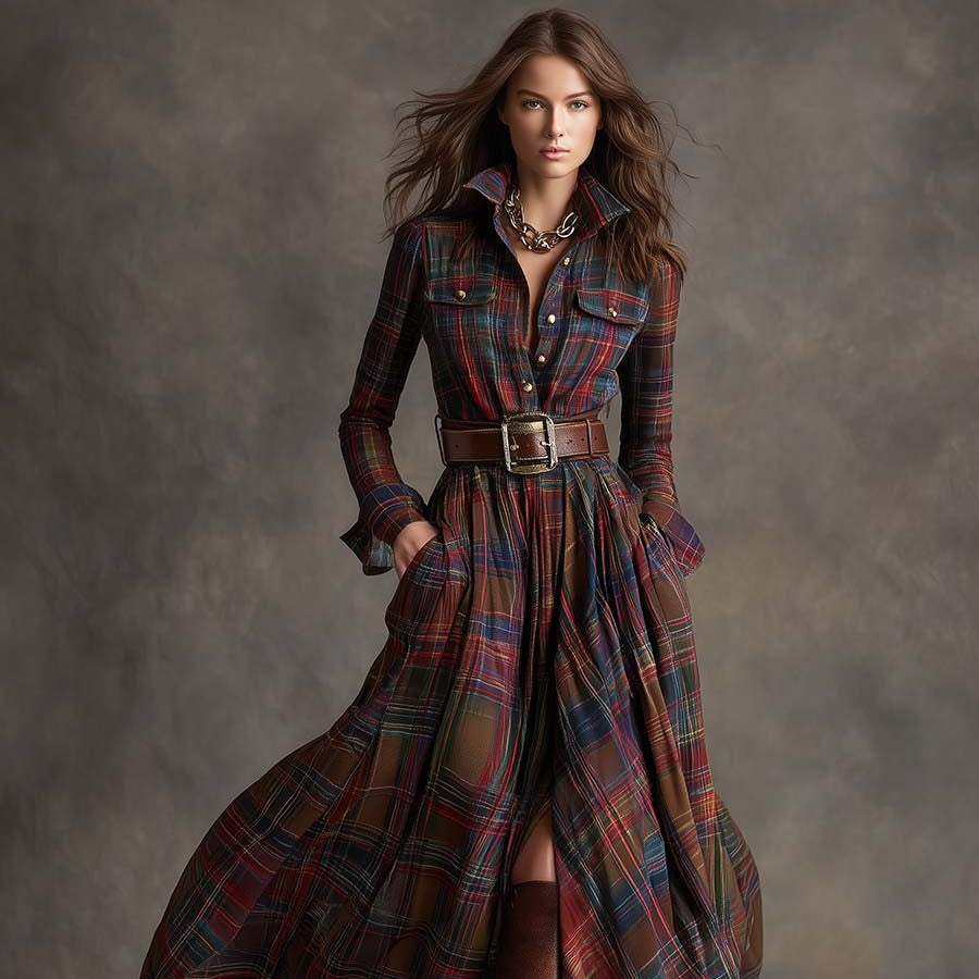 Noémie | Robe Chemise Ceinturée