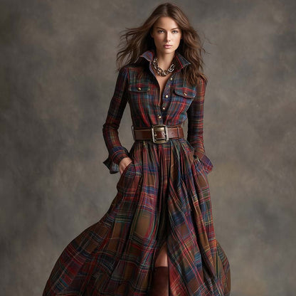 Noémie | Robe Chemise Ceinturée