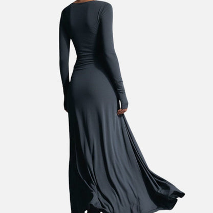 Mélanie | Robe Maxi à Nœud Latéral