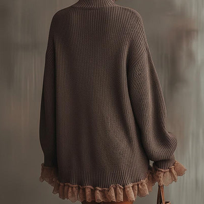 Luna | Robe Pull Tricotée Élégante