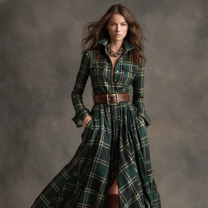 Noémie | Robe Chemise Ceinturée