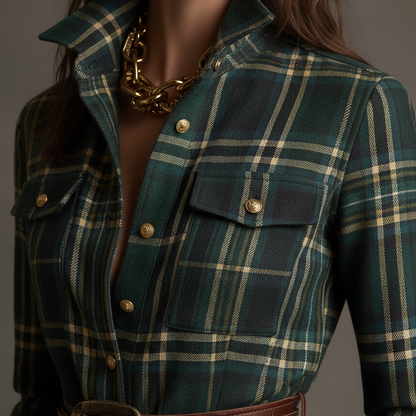 Noémie | Robe Chemise Ceinturée