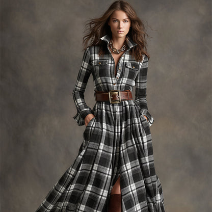 Noémie | Robe Chemise Ceinturée