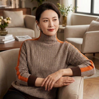 Colette | Pull à Rayures Contrastées