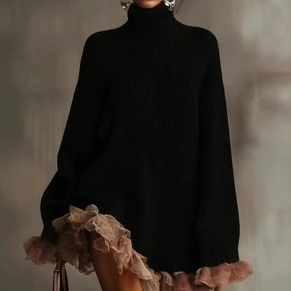 Luna | Robe Pull Tricotée Élégante