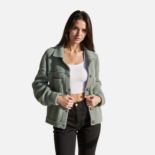 Camille | Veste en polaire d'automne