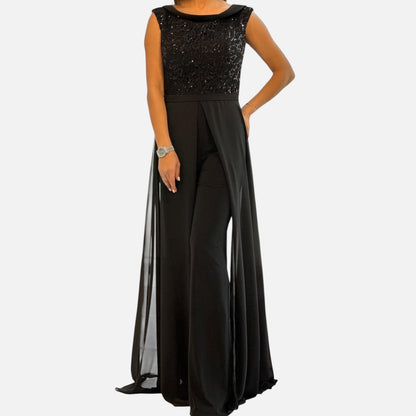 Nathalie | Combinaison élégante sans manches