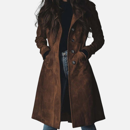 Juliette | Trench en Suédine