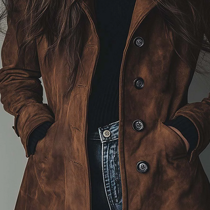 Juliette | Trench en Suédine