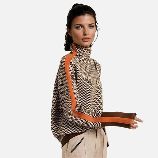 Colette | Pull à Rayures Contrastées