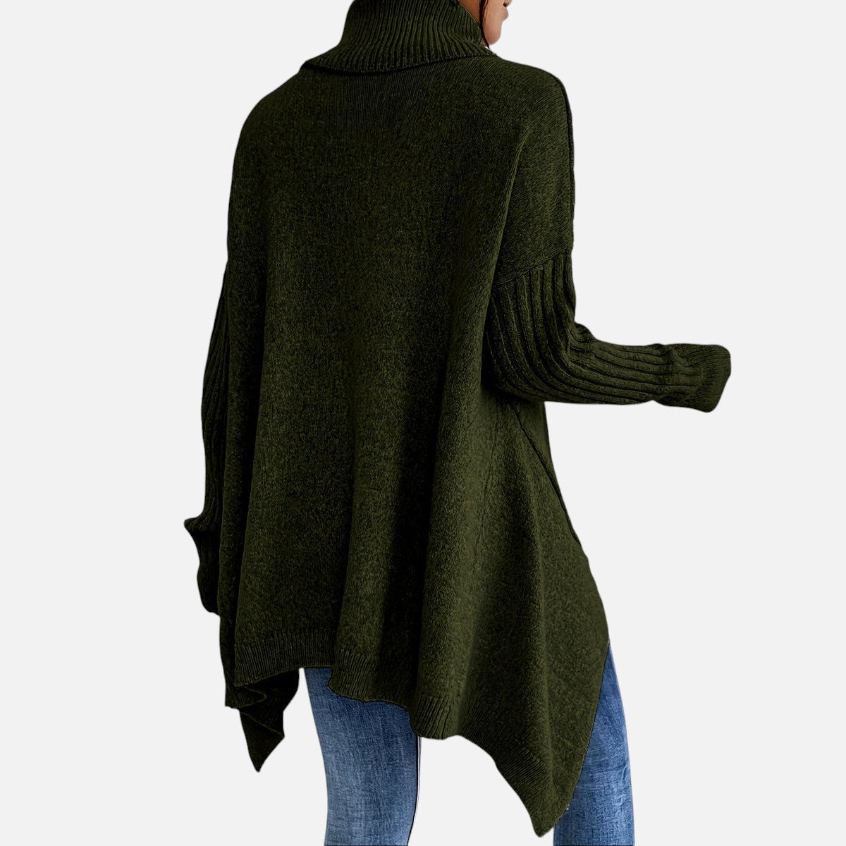 Claire | Pull Col Roulé Élégant et Décontracté