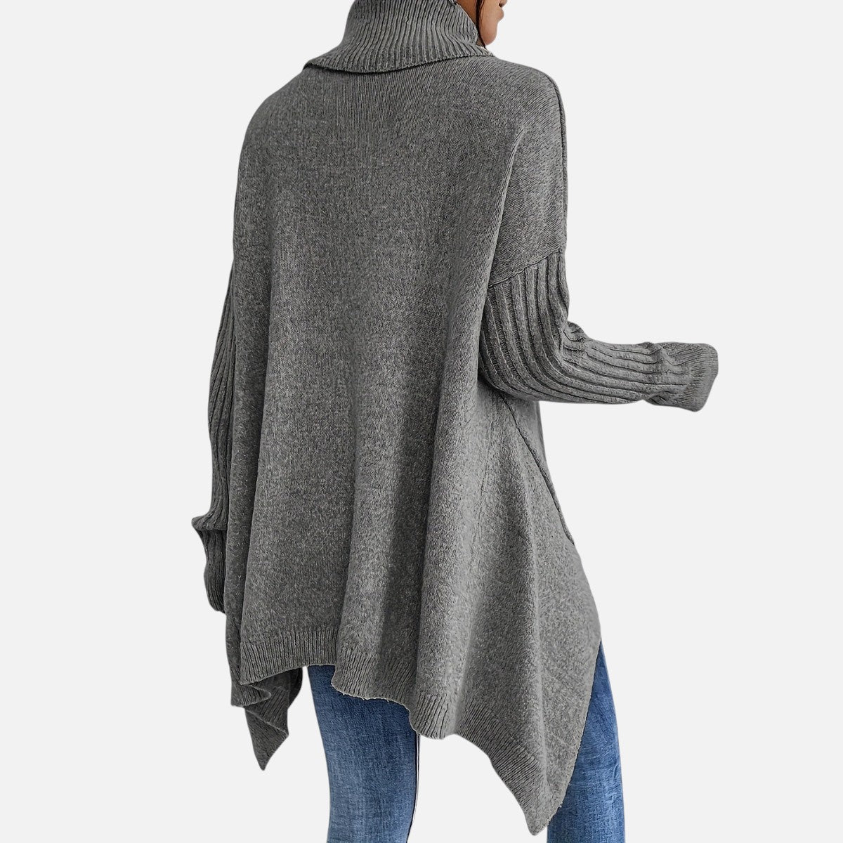 Claire | Pull Col Roulé Élégant et Décontracté