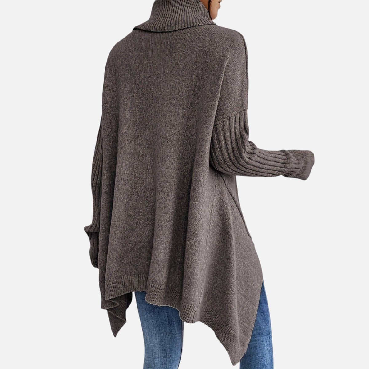 Claire | Pull Col Roulé Élégant et Décontracté